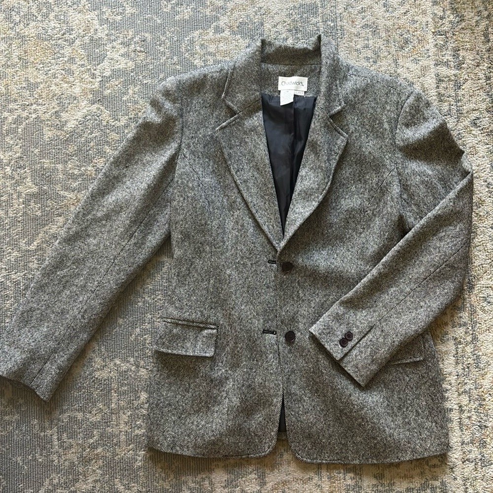Vintage Chadwick’s grey blazer